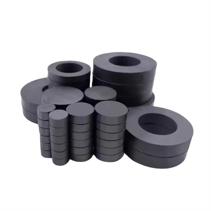 Yuvarlak ferrit mıknatıslar